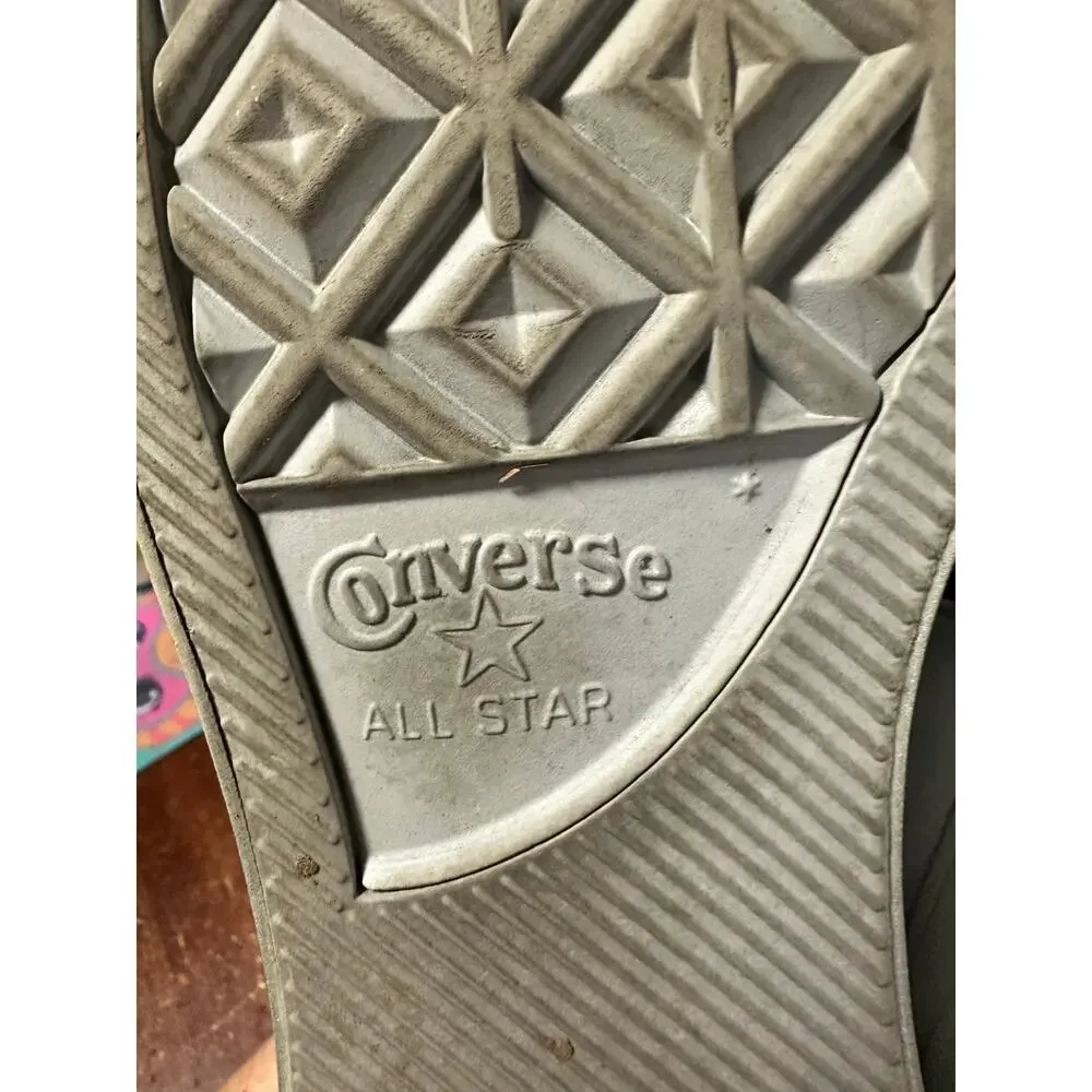 Converse Chuck Taylor All Star Ox Metallic Silver 157663C Mens sneakers size 12 - Picture 6 of 10